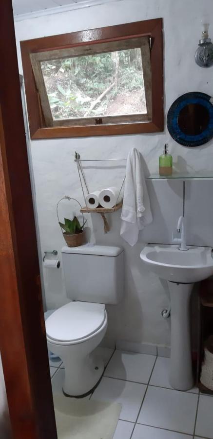 فيلا Guarda do Embaúفي Cabana Magica Praia E Floresta, Vale Da Utopia, Pinheira المظهر الخارجي الصورة